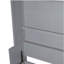 Grand lit mural avec placard, gris-455738401