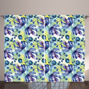 Semi Sheer Curtain Pair