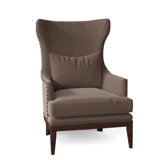 Taraval Leather Wingback Chair