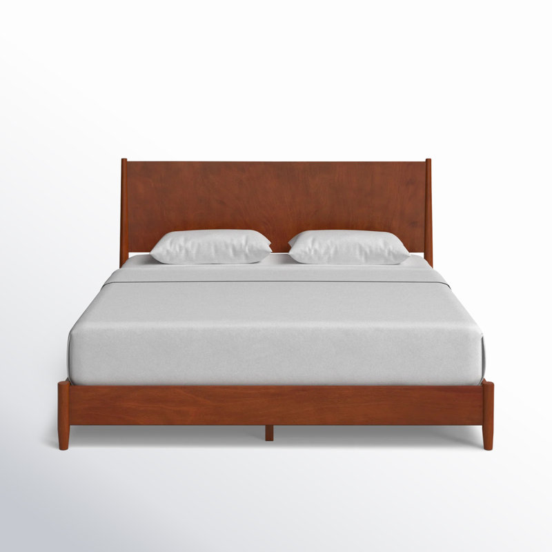 Williams Platform Bed, King, Chestnut