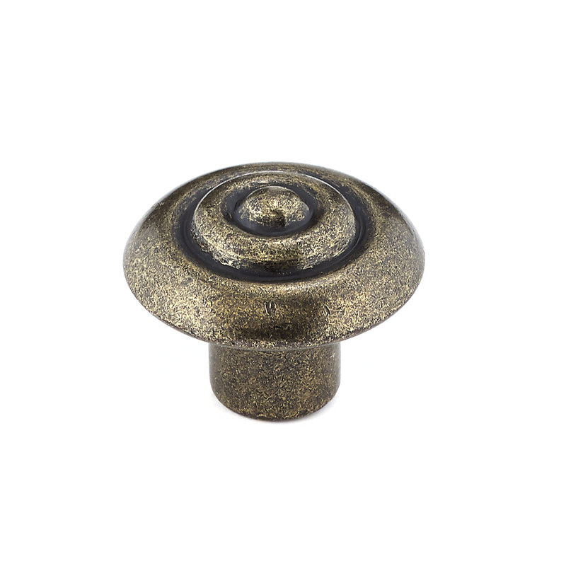 Poignée ronde 1 1/4" de diamètre Expression, Bronze brillant