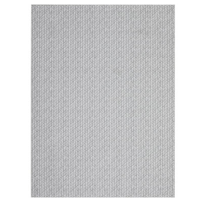 Modern Farmhouse Anti-Slip Area Rug Washable Non-Shedding Braided Print Throw Rug Foldable Low Pile Soft Indoor Accent Rug for Playroom Office Bedroom Living Room