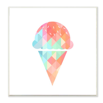 «Rainbow Ice Cream Cone», impression