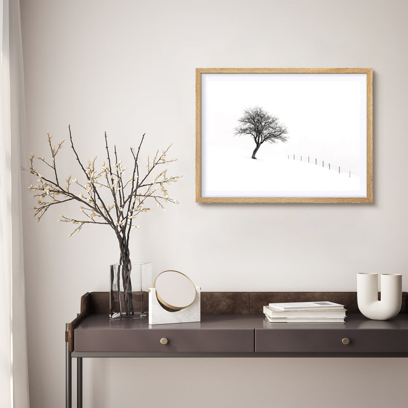 Reproduction de paysage encadrée pour la maison - 11 po x 14 po, Naturel, H 11 po x l 14 po