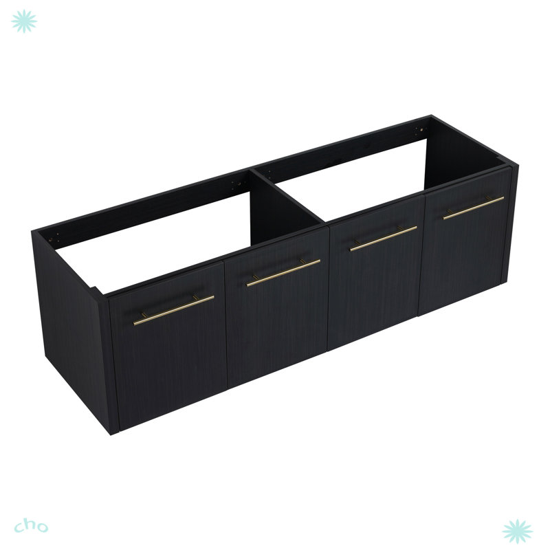 Wall-Mounted Bathroom Vanity (No Top Sink)