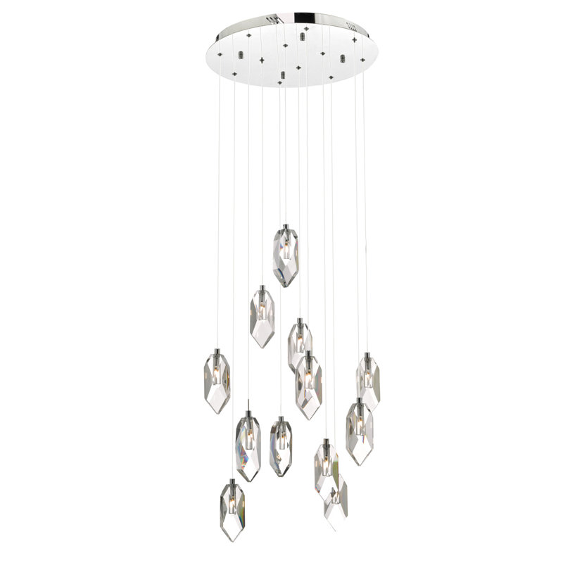 Azariel 12 - Light Crystal Pendant