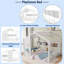 Lit sur pied avec tablettes de rangement-1996235620-1996235621