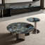 Table basse ronde moderne en marbre-112652052