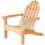 Chaise Adirondack en bois massif Amish Casual-72018881