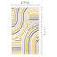 Tapis crème / jaune Fresno-102211059