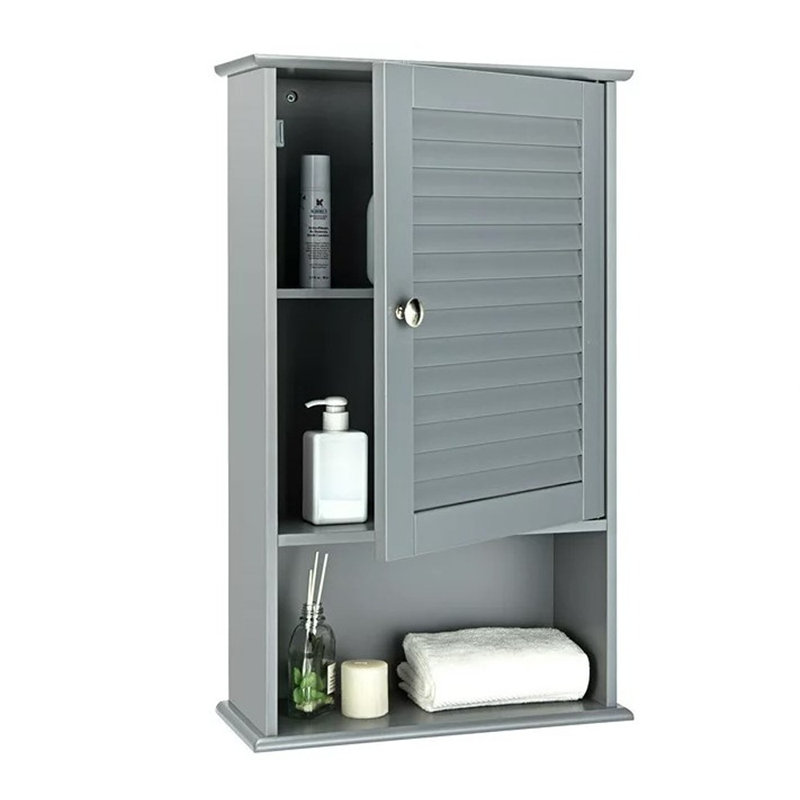 Armoire de salle de bain Moriyama, Gris