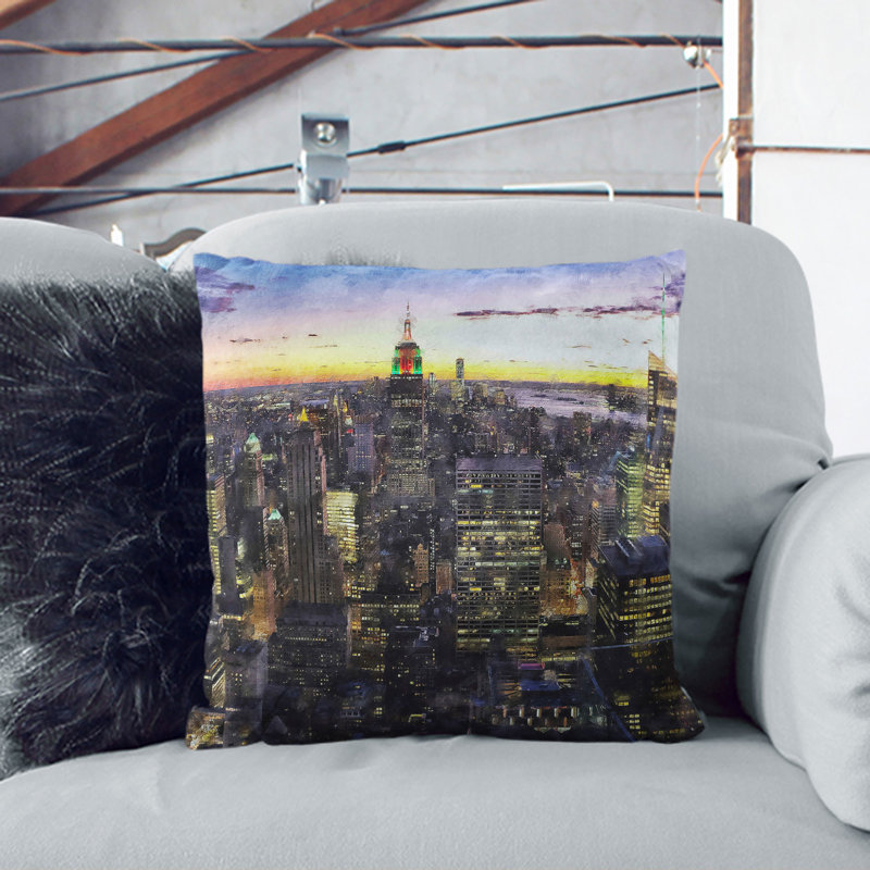 Square Cushion, 40cm H x 40cm W x 15cm D