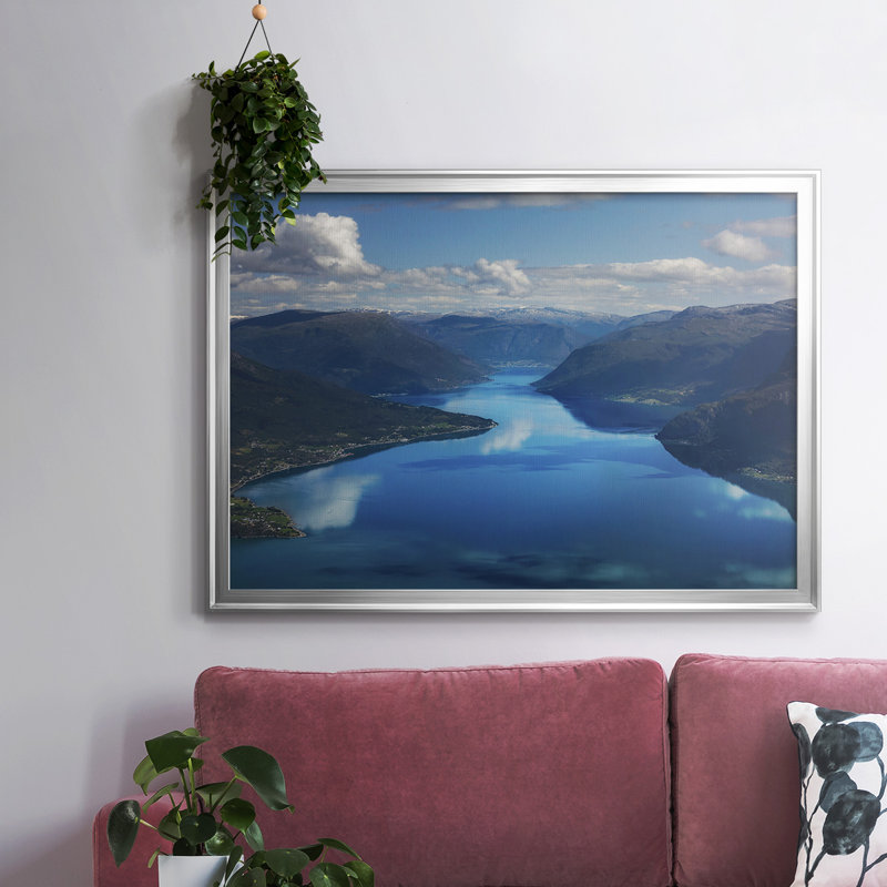 " Crystal Reflection ", Silver, 26" H x 38" W x 1.5" D