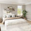 Structure de lit plateforme, support de lattes en bois, aucun sommier requis, assemblage facile et style moderne-1417225893-1417225892