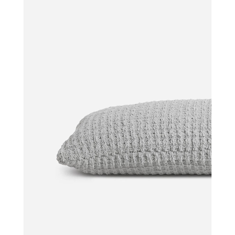 Snug Lumbar Pillow Cover & Insert, Cloud Gray