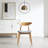 Set of 2 dining chairs with four sturdy legs-1990044507-1990044505
