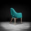 Chaise d'appoint en velours Merriott-271805994-369319435