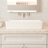 Novatto 26.25'' White Porcelain Rectangular Bathroom Sink