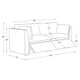 Greylan 80" 2 - Piece Modular Reclining Sofa