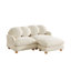 Upholstered 68 " Chenille Loveseat