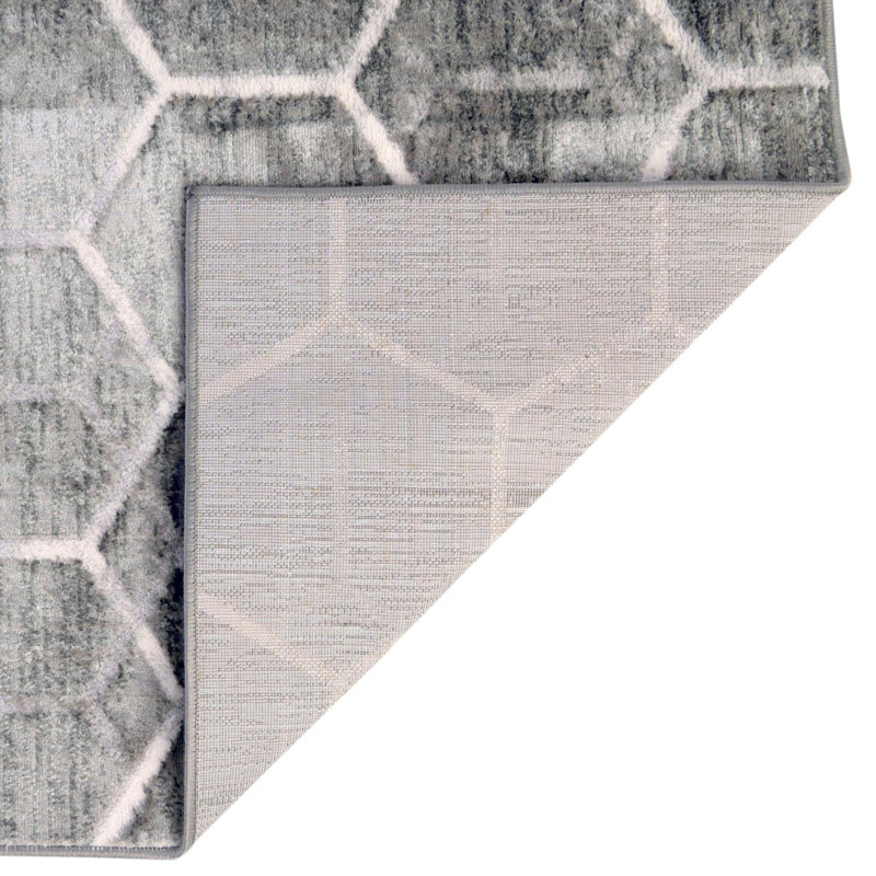 Jabrayah Geometric Indoor Rug, Runner 2' x 8'