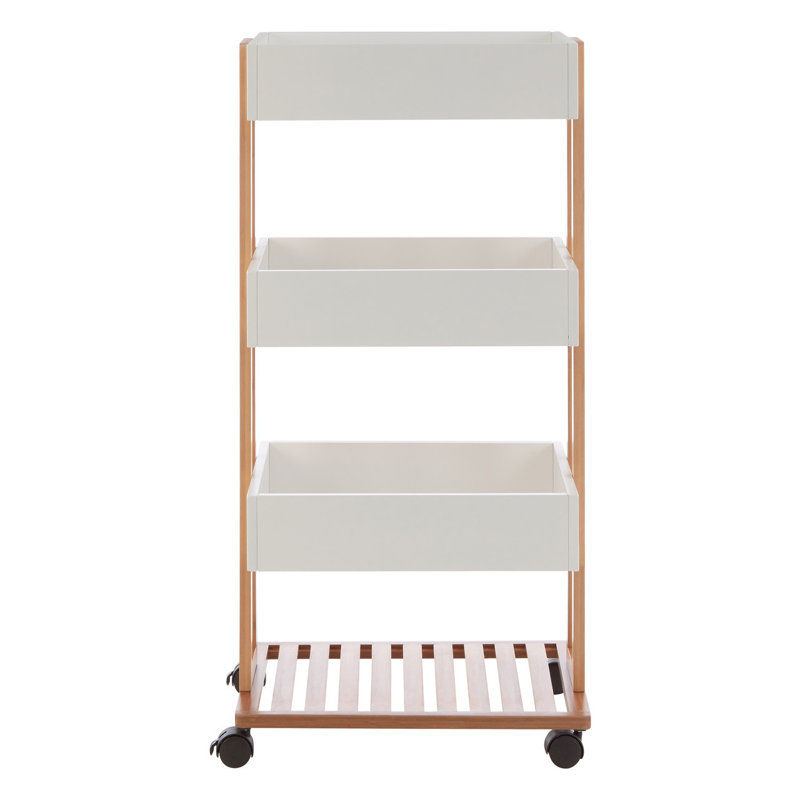 Bailar Solid Wood Bar Cart