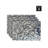 Metallic Leaf Vinyl Geometric Rectangle Placemat-53568043