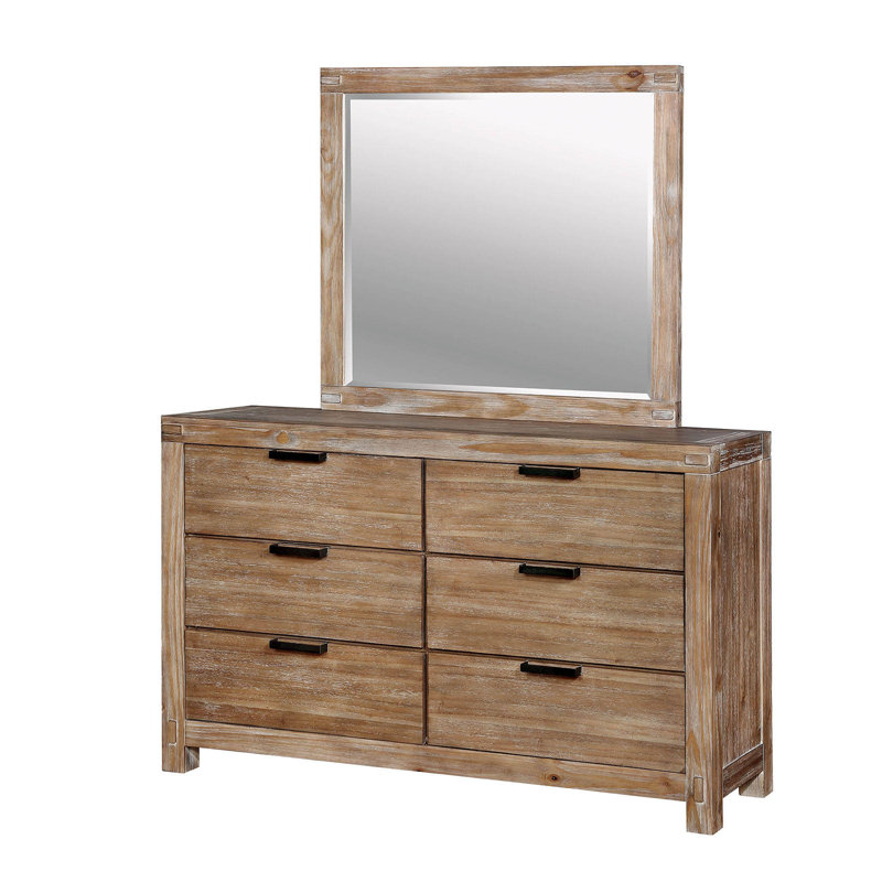Commode double 6 tiroirs Benally