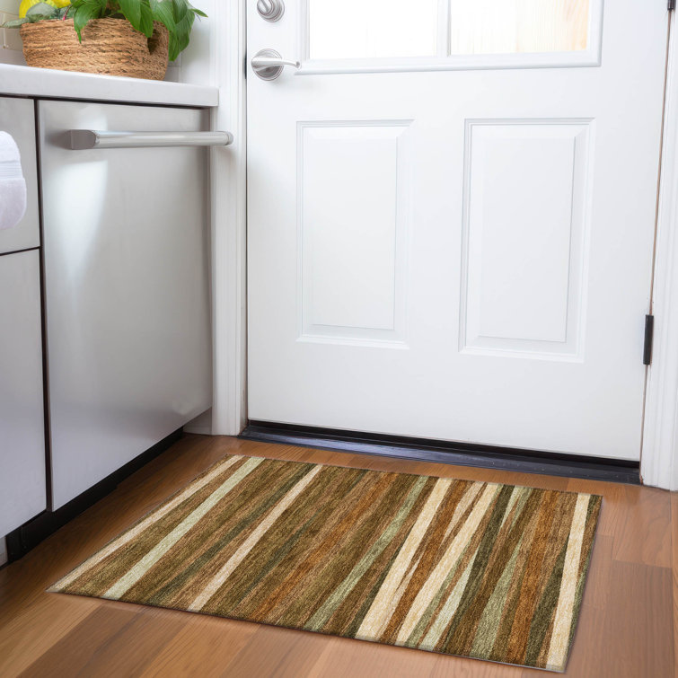 Premium Machine Washable Naglee AMF997 Stripes Rug