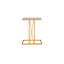 Medallion Marble End Table