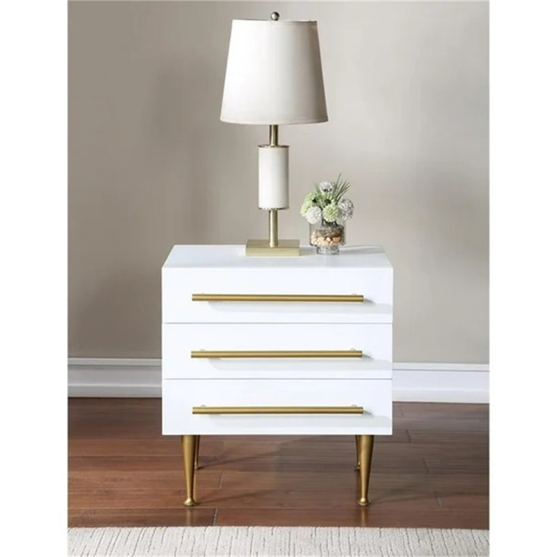 Table de chevet blanche Modern Furniture