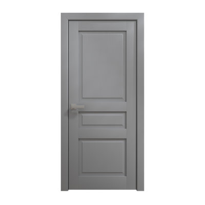 Interior Solid French Door | Ego 5012 | Single Regular Panel Frame Handle | Bathroom Bedroom Modern Doors