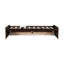 Lit simple avec 2 tiroirs, lit en bois d'hévéa massif, espresso-50604169