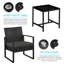 2 Seater Rattan Conversation Set-29989335