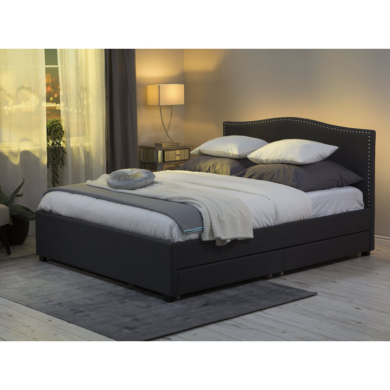 Cheung Upholstered Storage Bed, 180 x 200cm