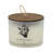 Jar Candle with Glass Holder