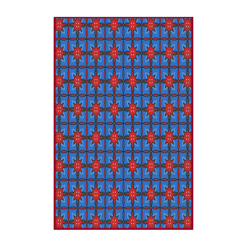 Geometric Indoor Rug, Rectangle 7' x 10'