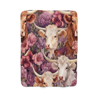  Couverture pastorale Highland Art