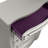Marila Wood Vertical Chest, Gray