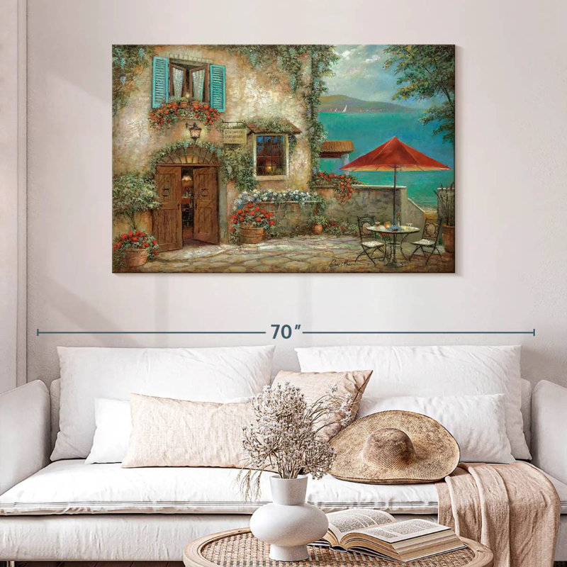Gillard Ombrello Rosso, 32" H x 48" W