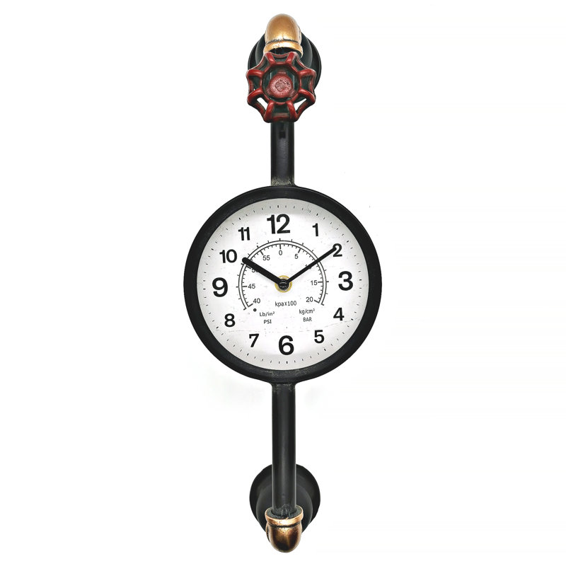 Jacelle Metal Wall Clock