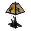 Rustic Lodge Table Lamp