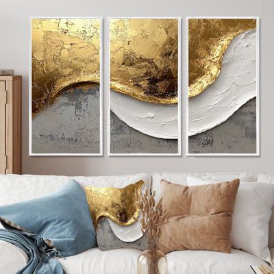 Newman II - Waves Wall Art - Set Of 3