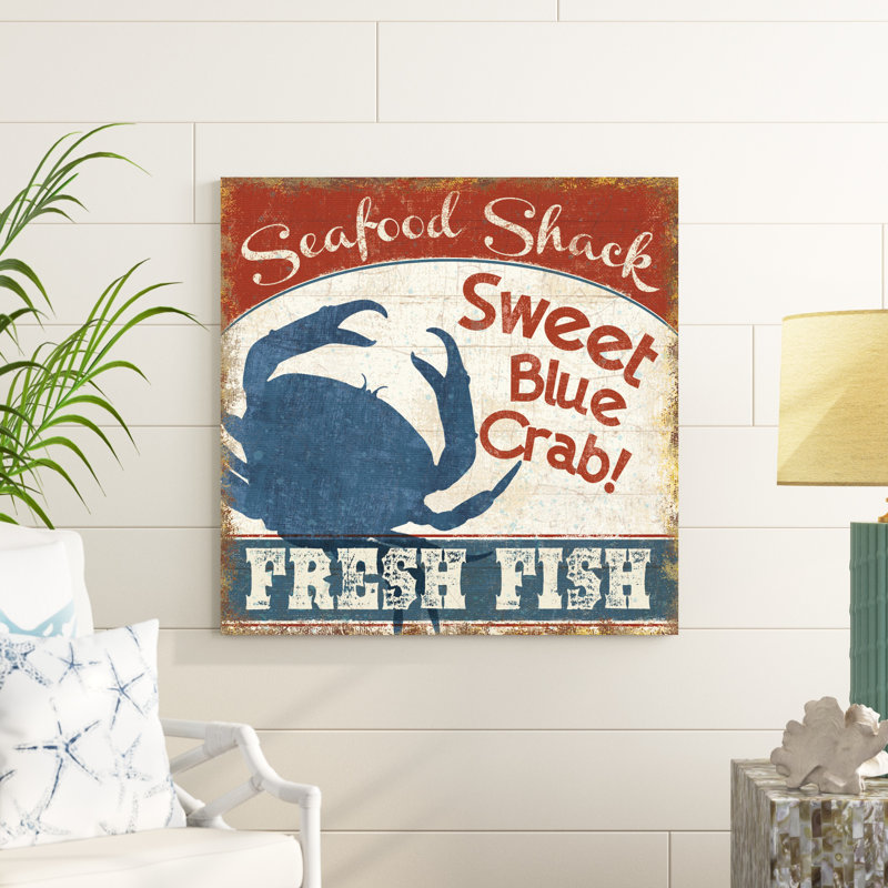 Fruits de mer frais II, H 36 po x l 36 po