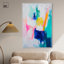«Colorbell Sunrise Canvas Modern Color Abstract» par Art Remedy-107457410-107457414