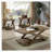 Transitional 3pc Table set Occasional Tables Living Room 1x Coffee Table And 2x End Tables