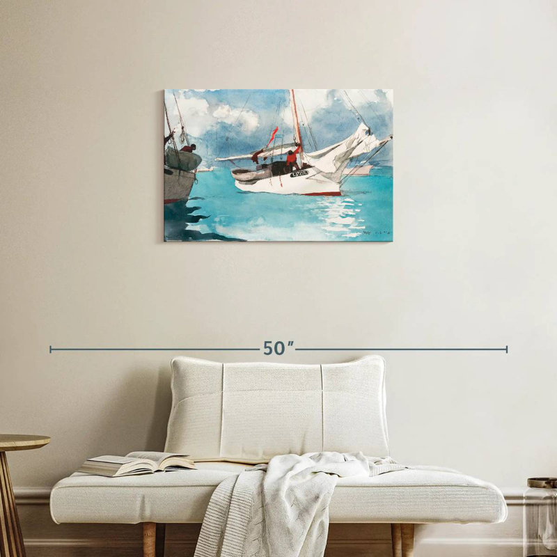 Fishing boats key west Aletra, H 20 po x l 30 po