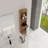 12" Bathroom Wall-Mounted Storage Rack, Float Mounting Design,(Kd-Packing)-366337183