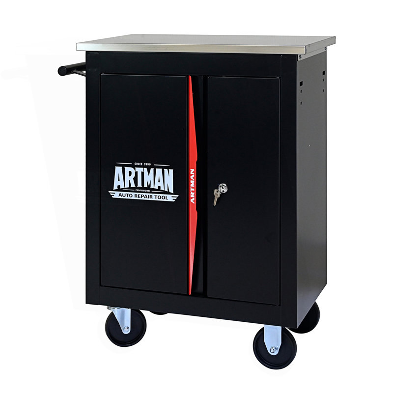 Double-Door Multi-Function Tool Cart, Accent Cabinet