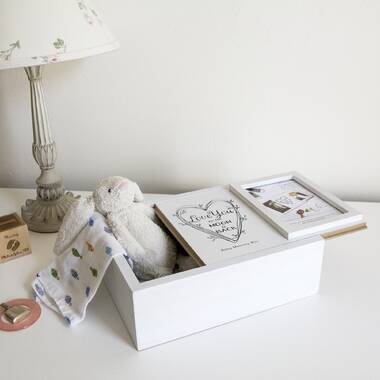 Memory Box, Wooden elegant photo box